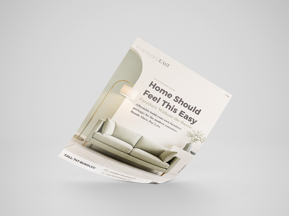 Furnished Easy flyer