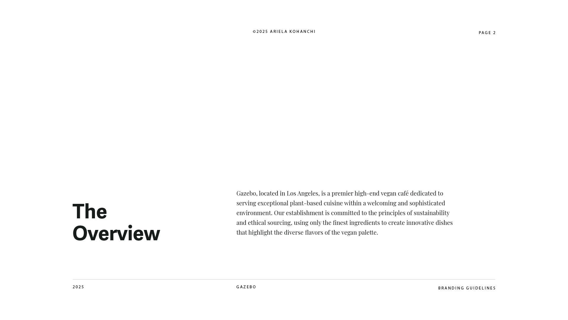 Gazebo brand guidelines — page 2