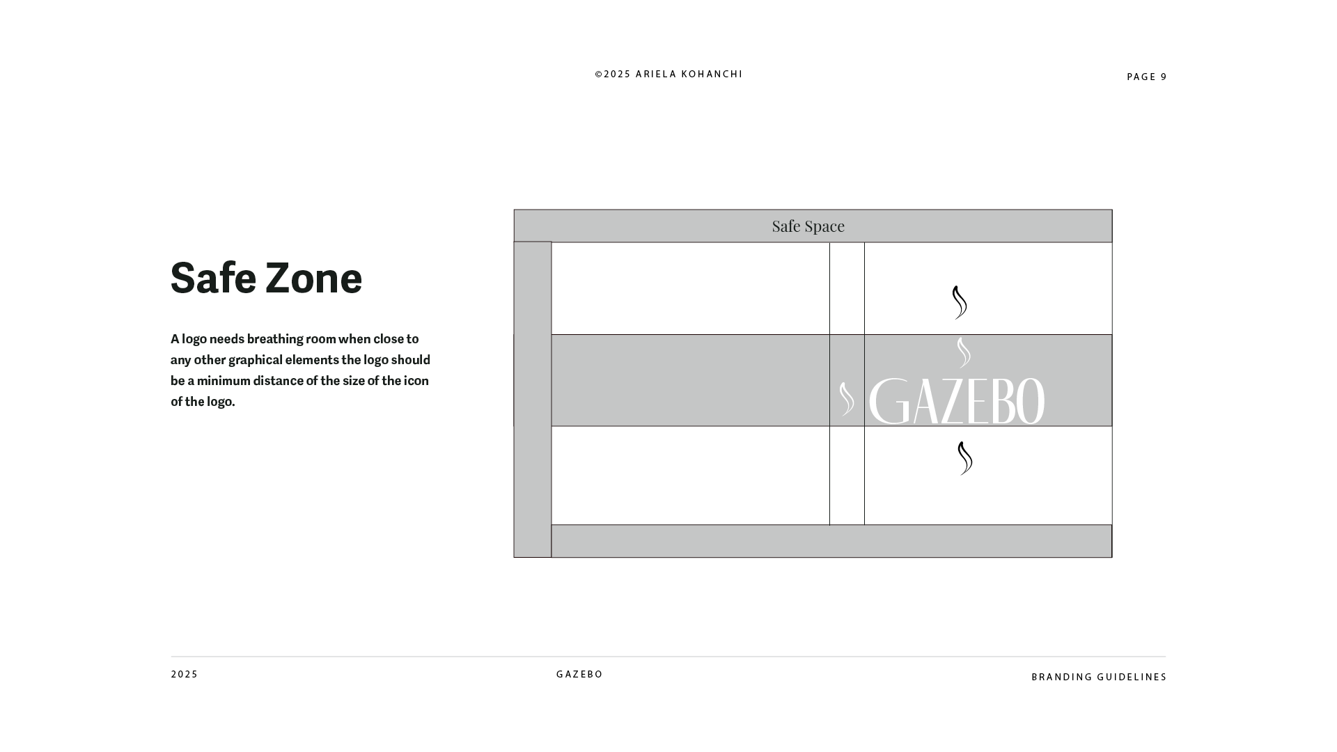 Gazebo brand guidelines — page 9