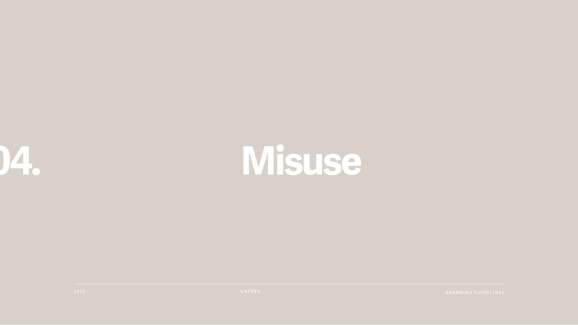 Gazebo brand guidelines — page 13