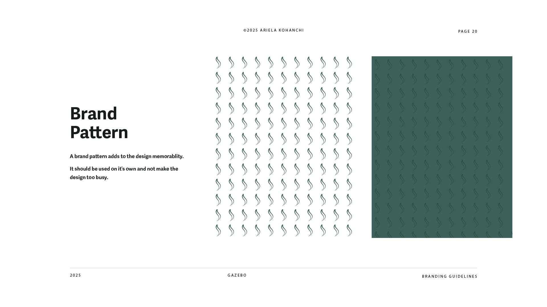 Gazebo brand guidelines — page 20