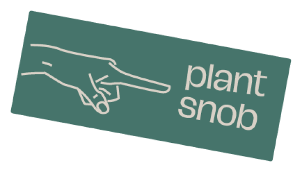 plant snob sticker